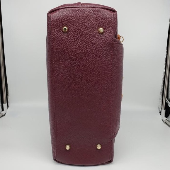 Valentina Pebbled Leather Shoulder Bag - Picture 3 of 3